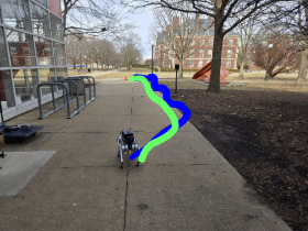 Footpath navigation tasks